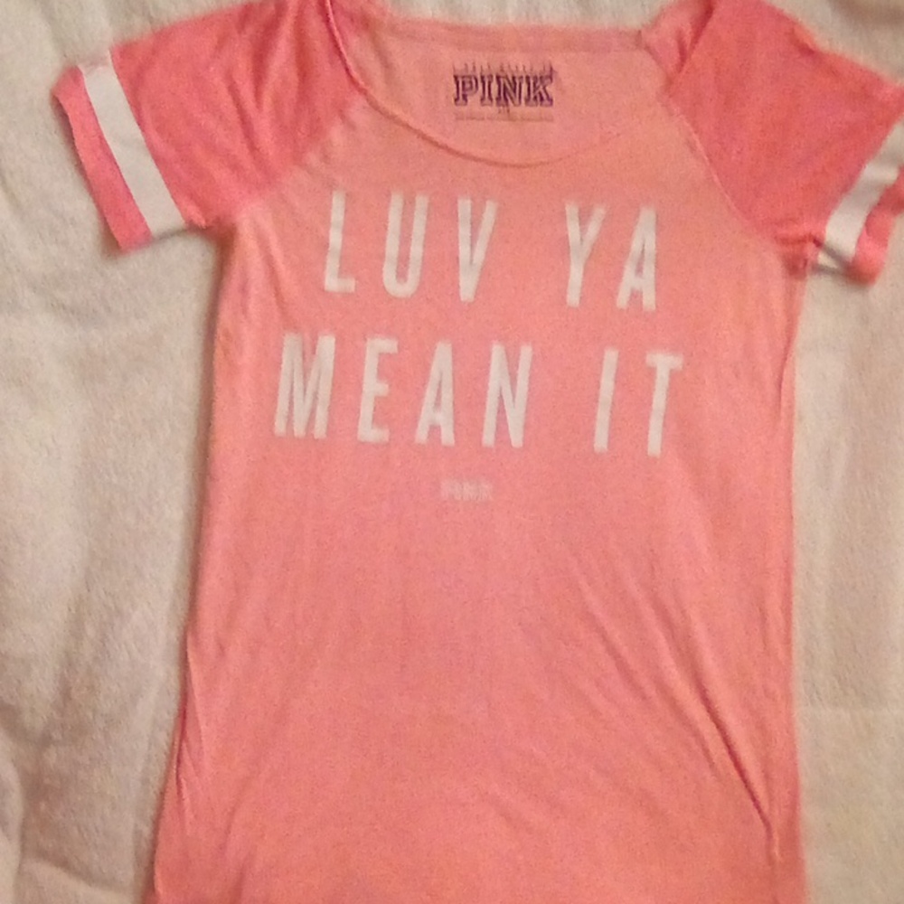 PINK Victoria's Secret Pink Graphic Tee - Picture 4 of 4